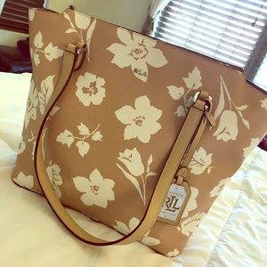 Ralph Lauren Floral Bag